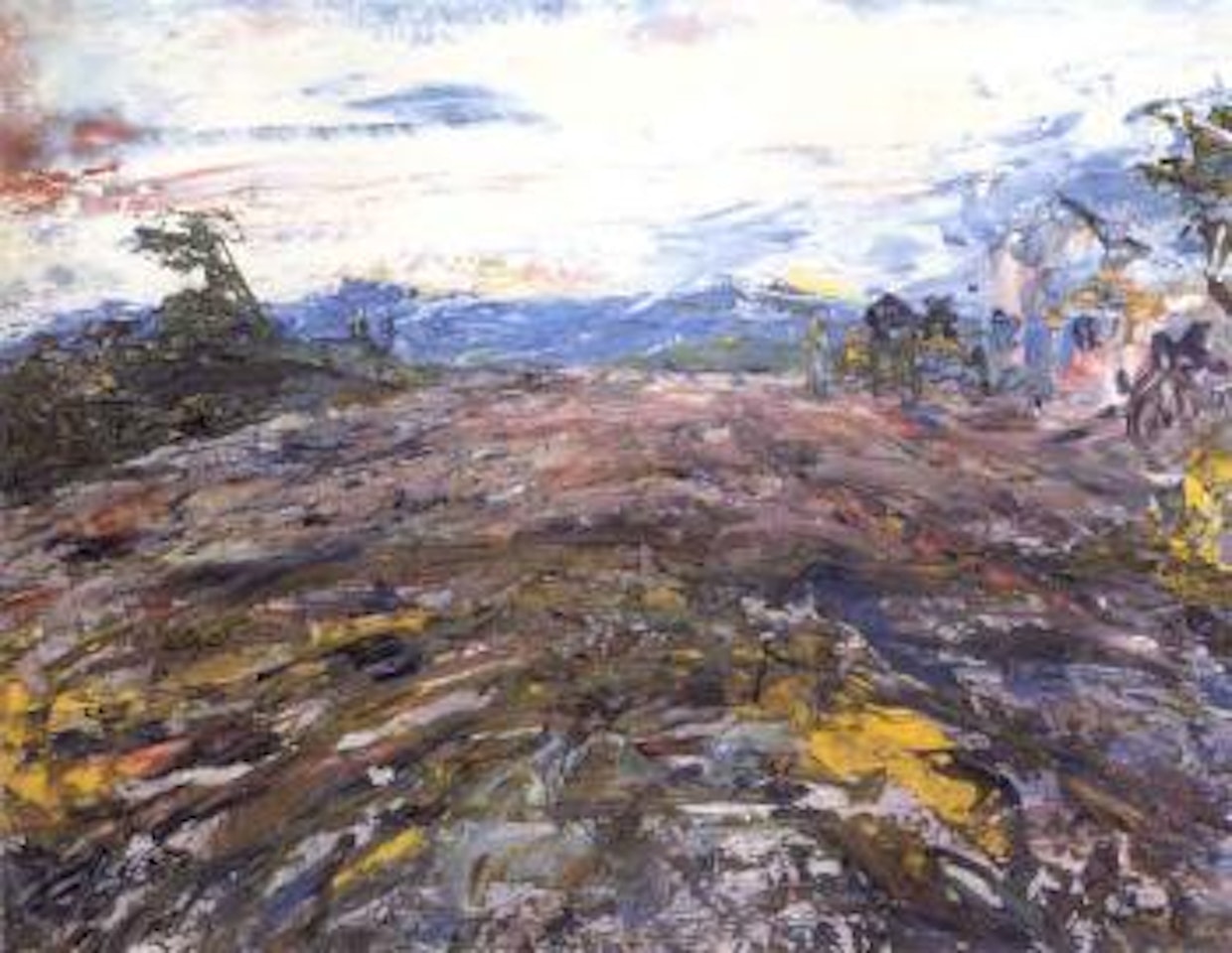 Ancient road by Jack Butler Yeats