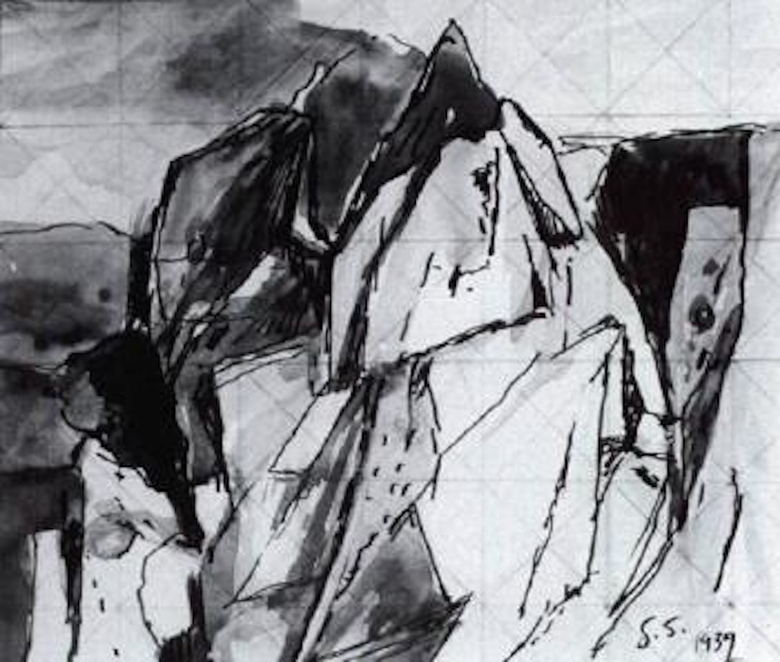 Studies of rocks by Graham Sutherland