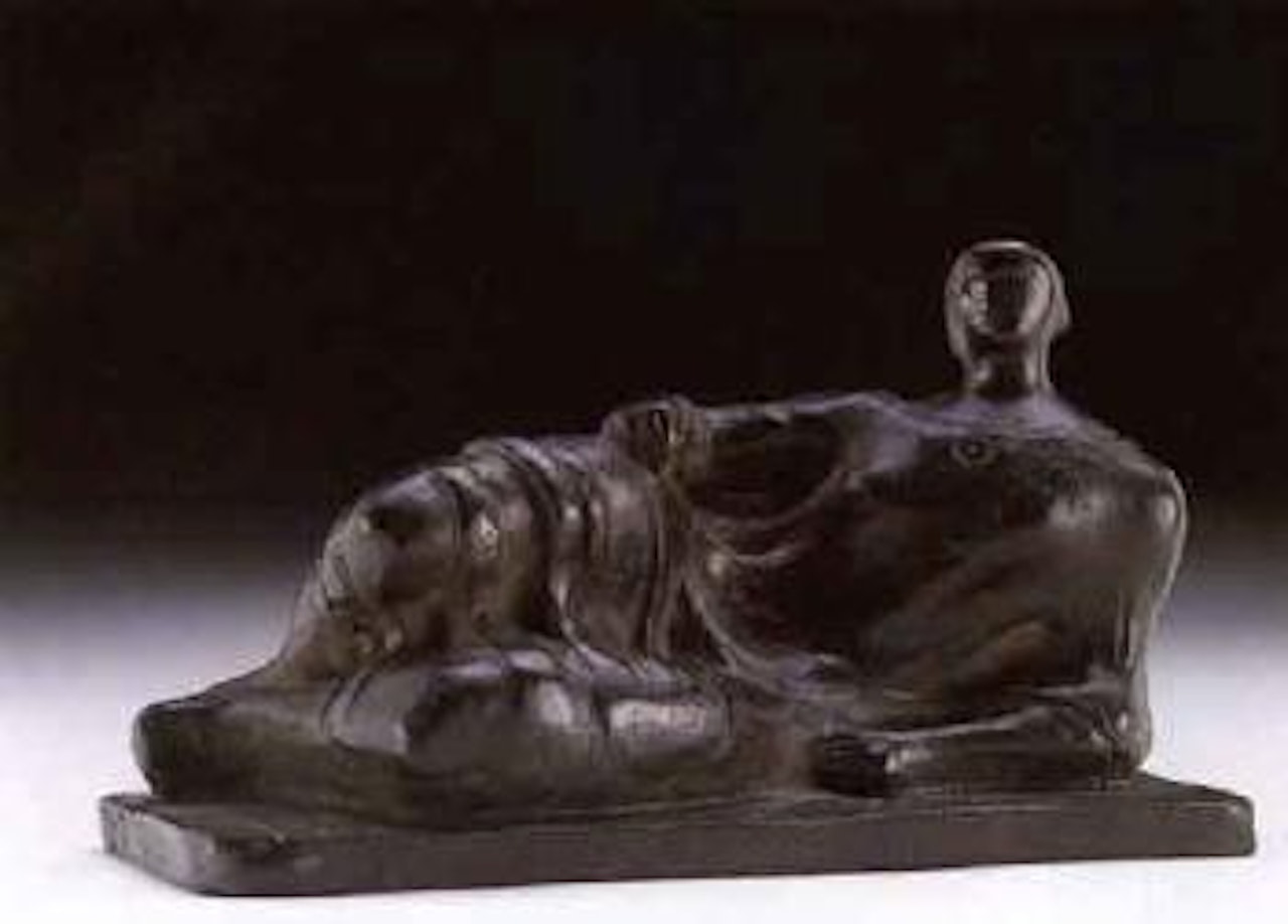 Reclining figure by Henry Moore