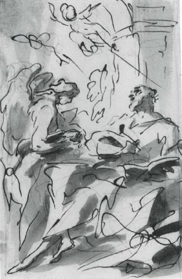 St. Matthew by Giovanni Antonio Pellegrini