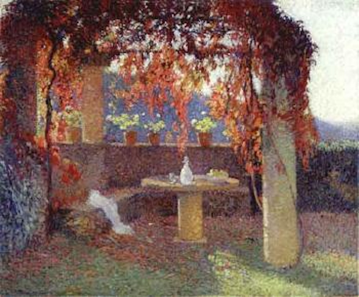 The pergola by Henri Jean Guillaume Martin