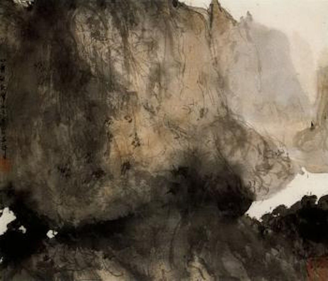 Jaunt by Fu Baoshi
