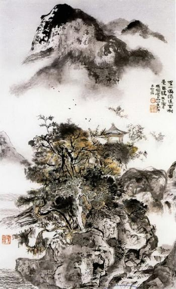 Spring landscape by Cheng Shifa