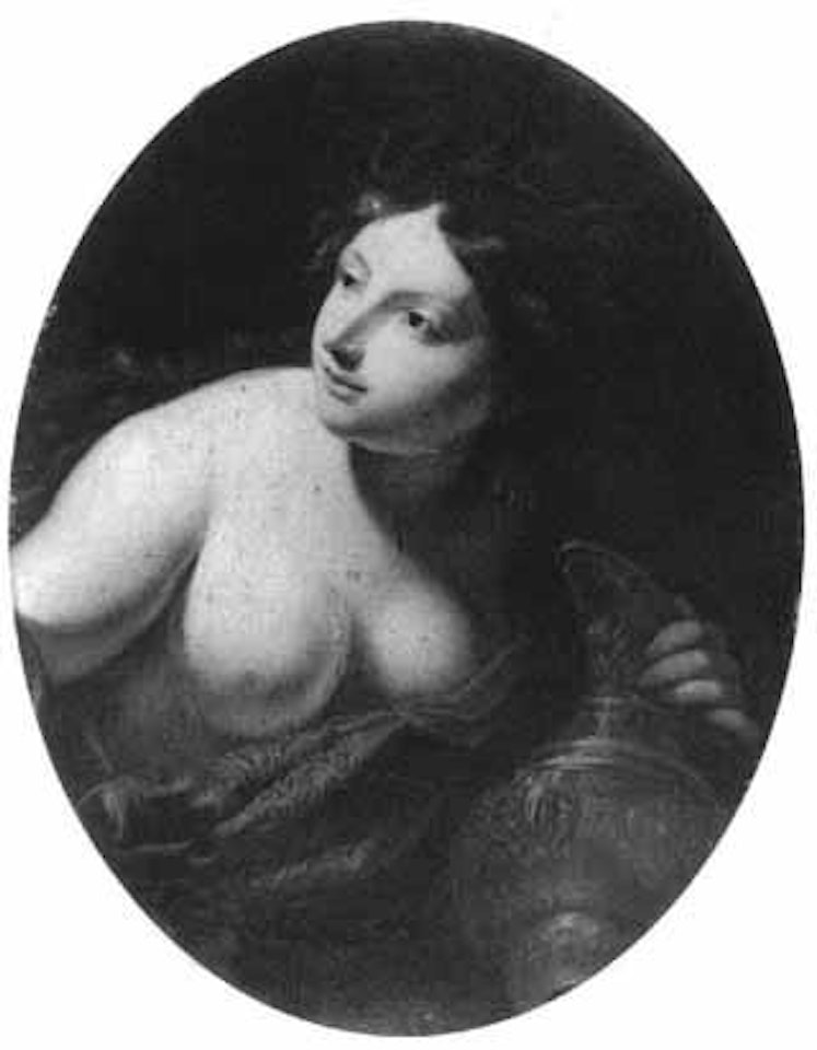Allegorical figure of woman holding a jug by Simone Pignoni