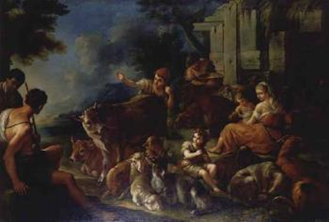 Pastoral scene by BOLOGNESE SCHOOL