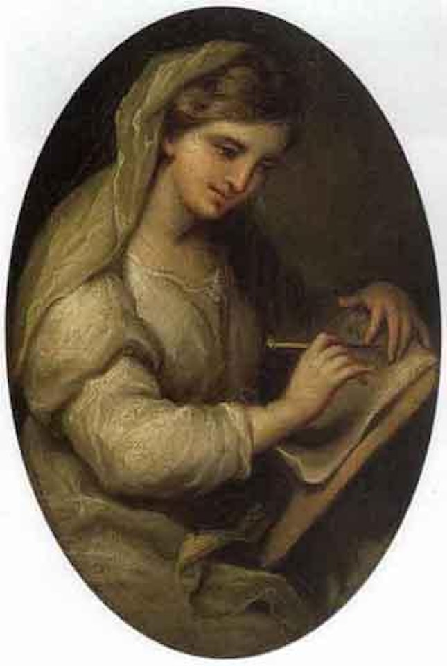Scribe by Angelica Kauffmann