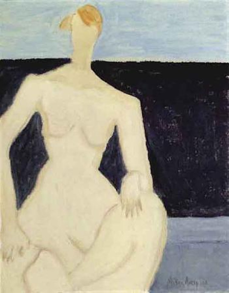 Nude by sea by Milton Avery