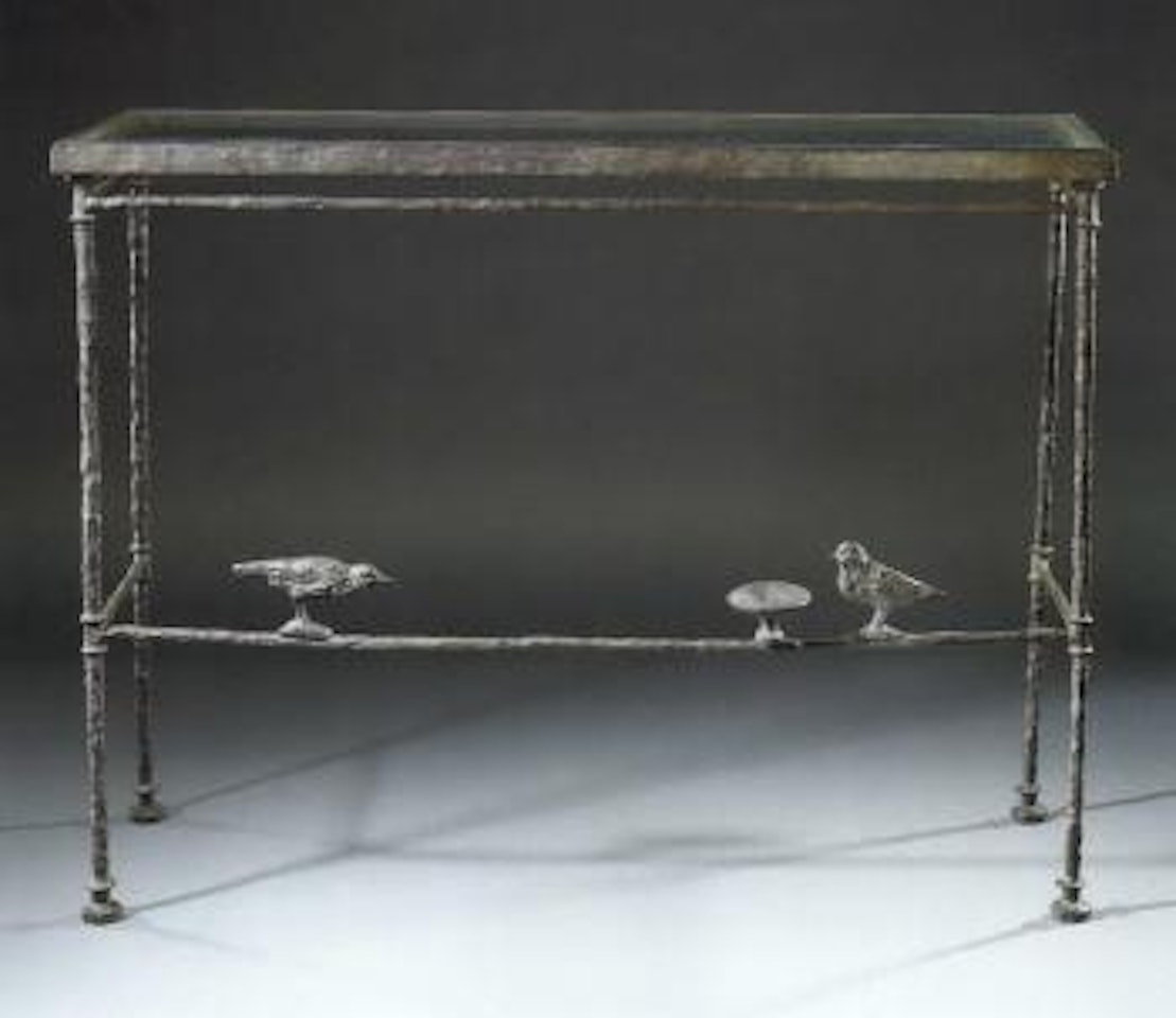 Console aux oiseaux by Diego Giacometti