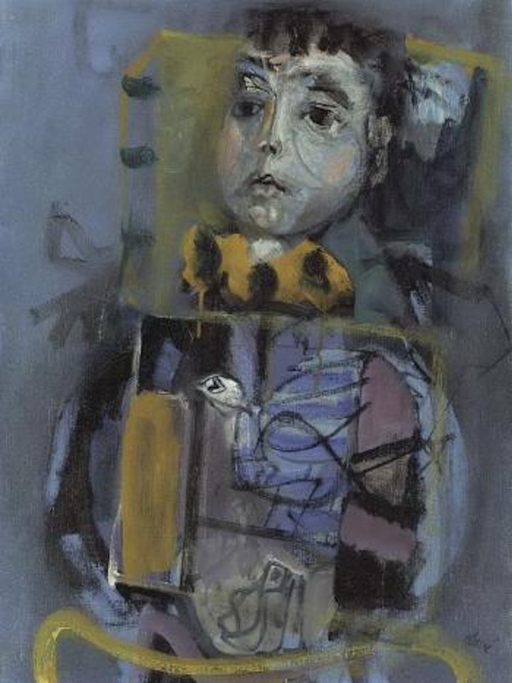 Enfant er oiseau by Antoni Clavé