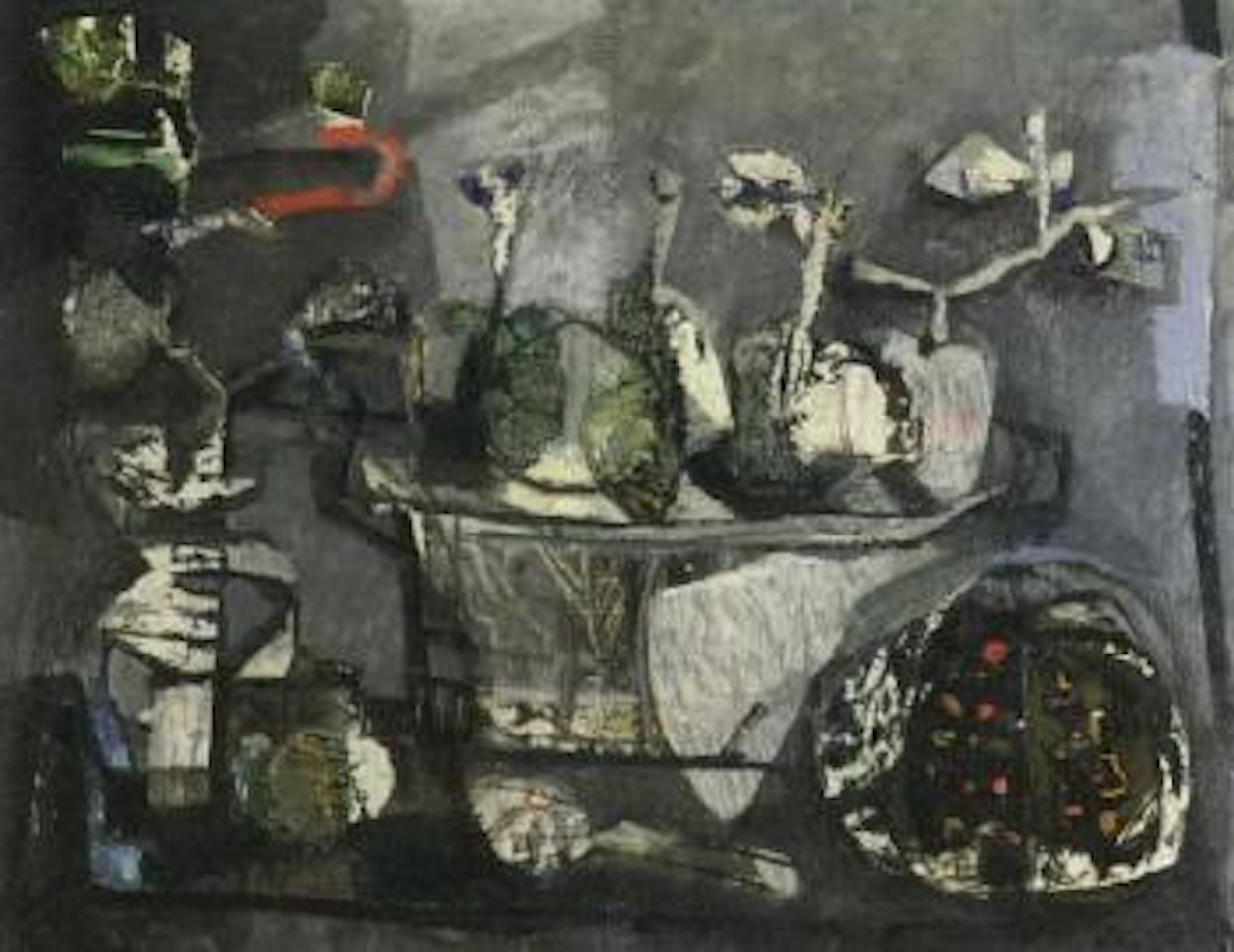 Nature morte au compotier by Antoni Clavé