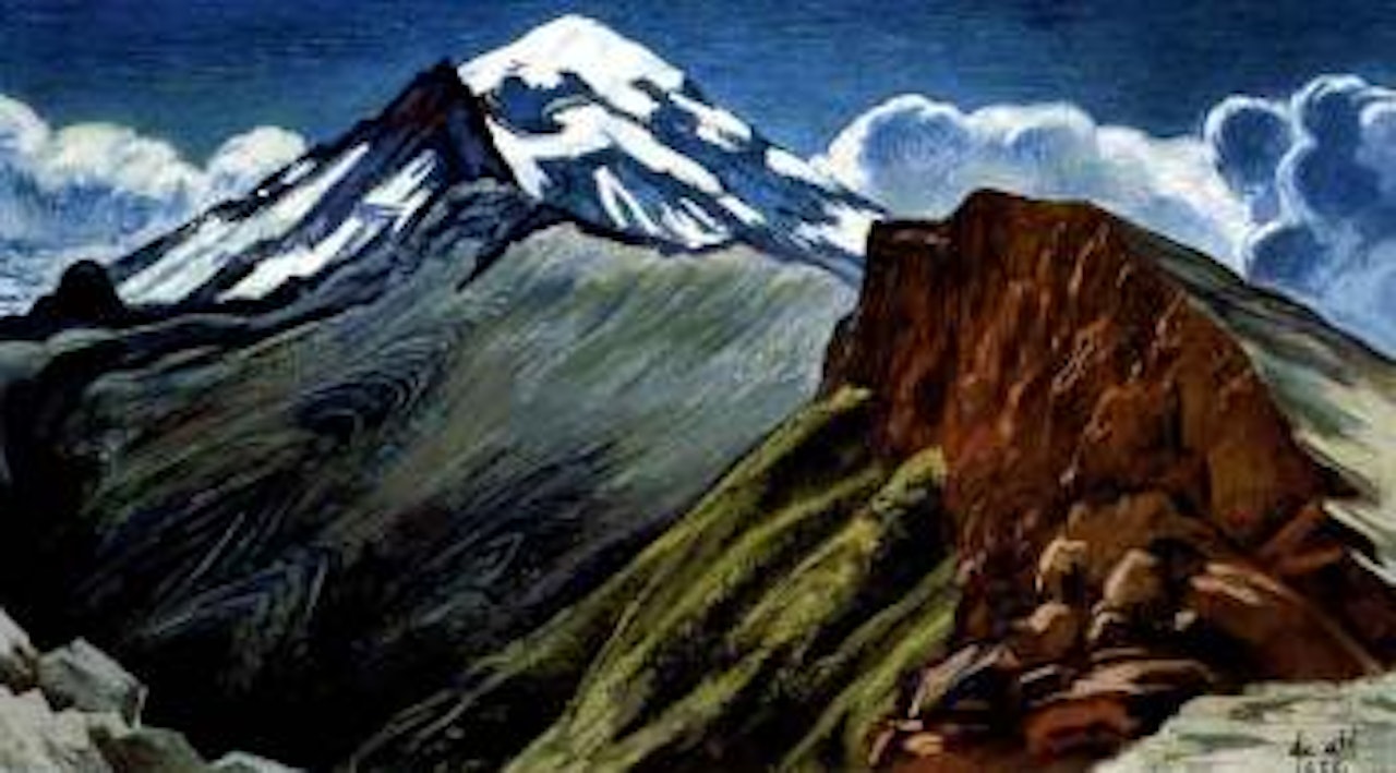 Volcan nevado - popocatepetl by Atl