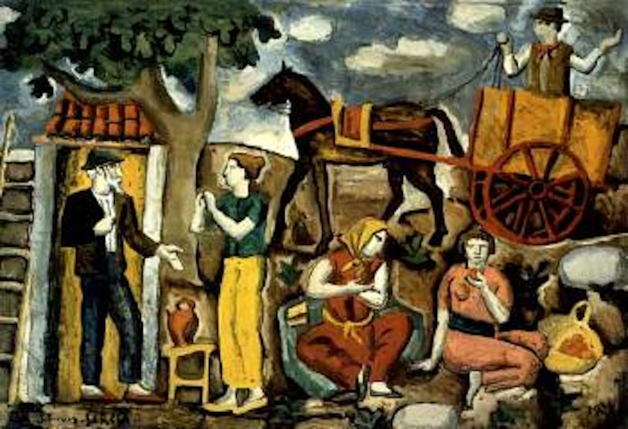 Gitanos by Joaquín Torres-García