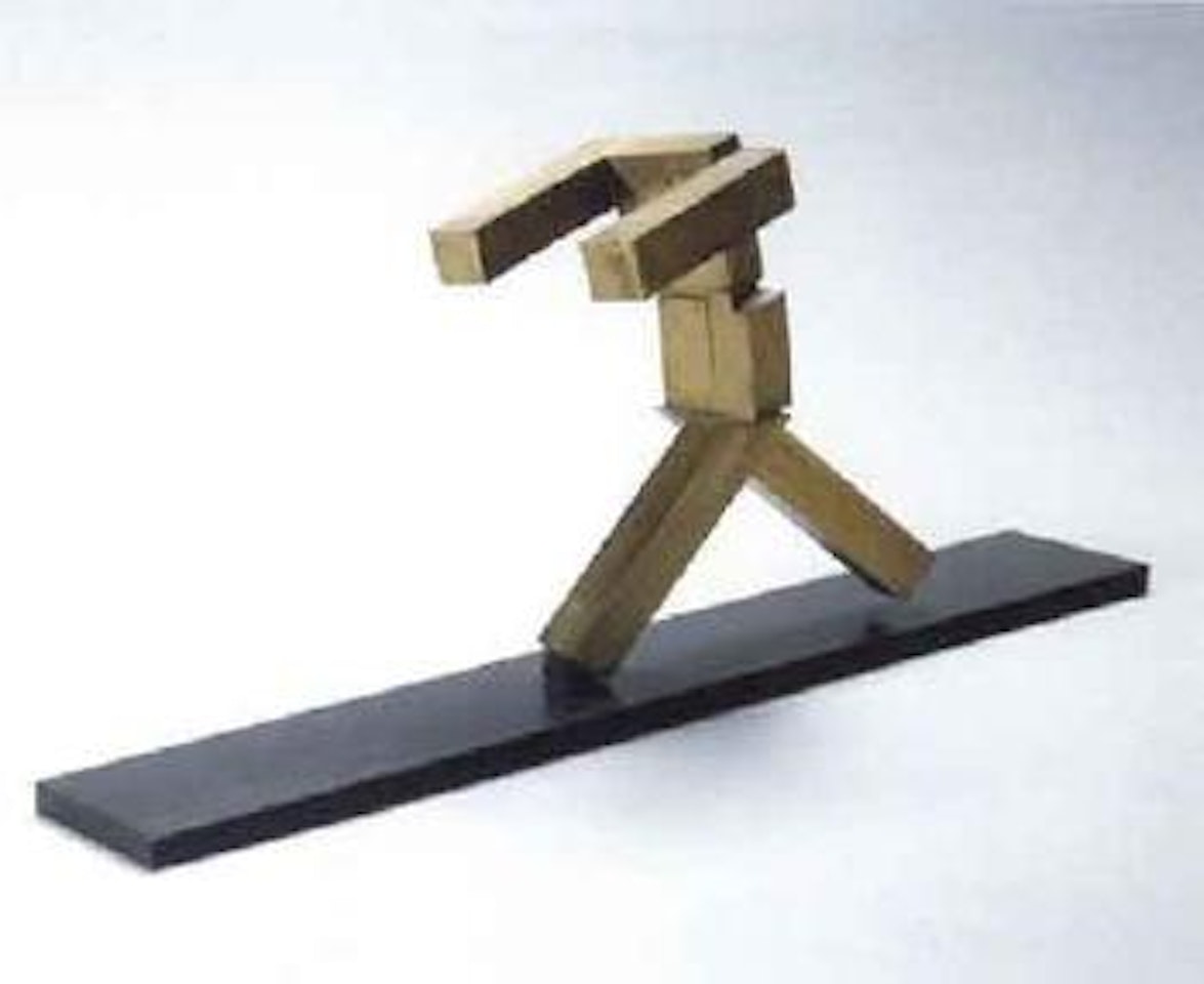 Running man by Joel Shapiro