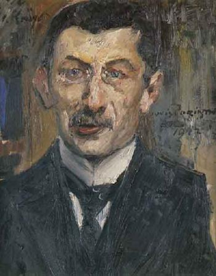 Edward Kruger by Lovis Corinth