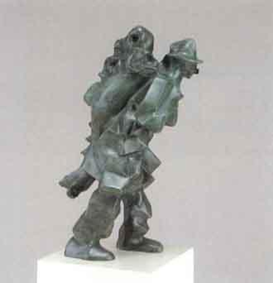 Man with fish by Saint Clair Cemin