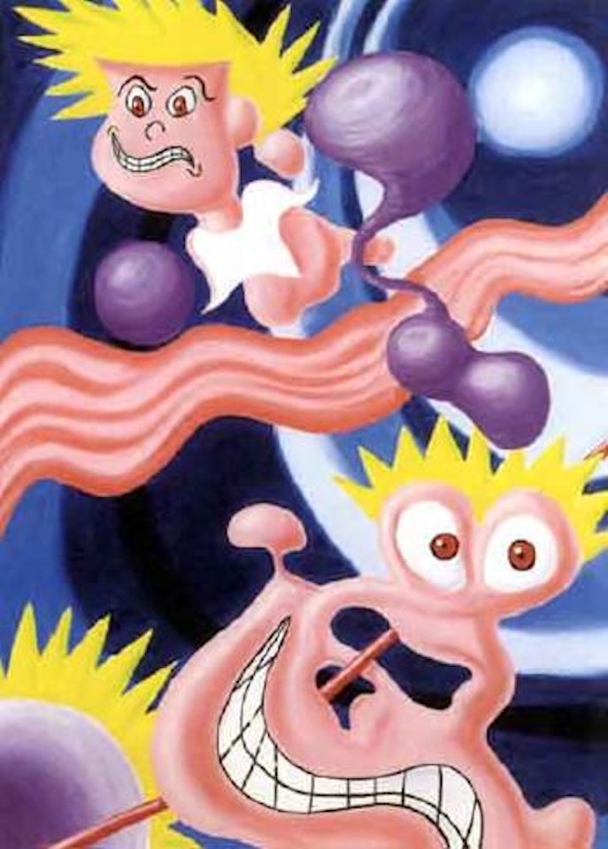 Bubble bunch by Kenny Scharf