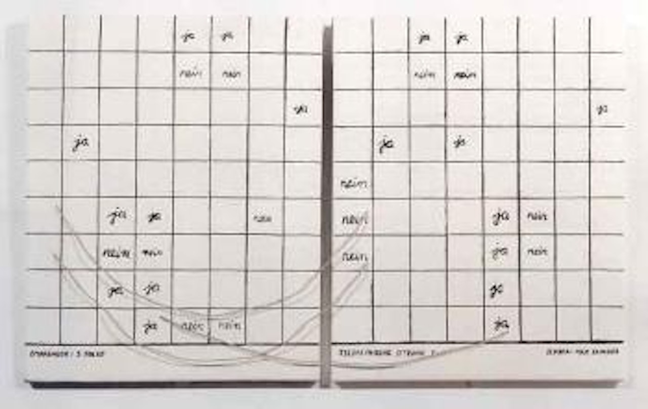 Telepathische Sitzung I by Sigmar Polke