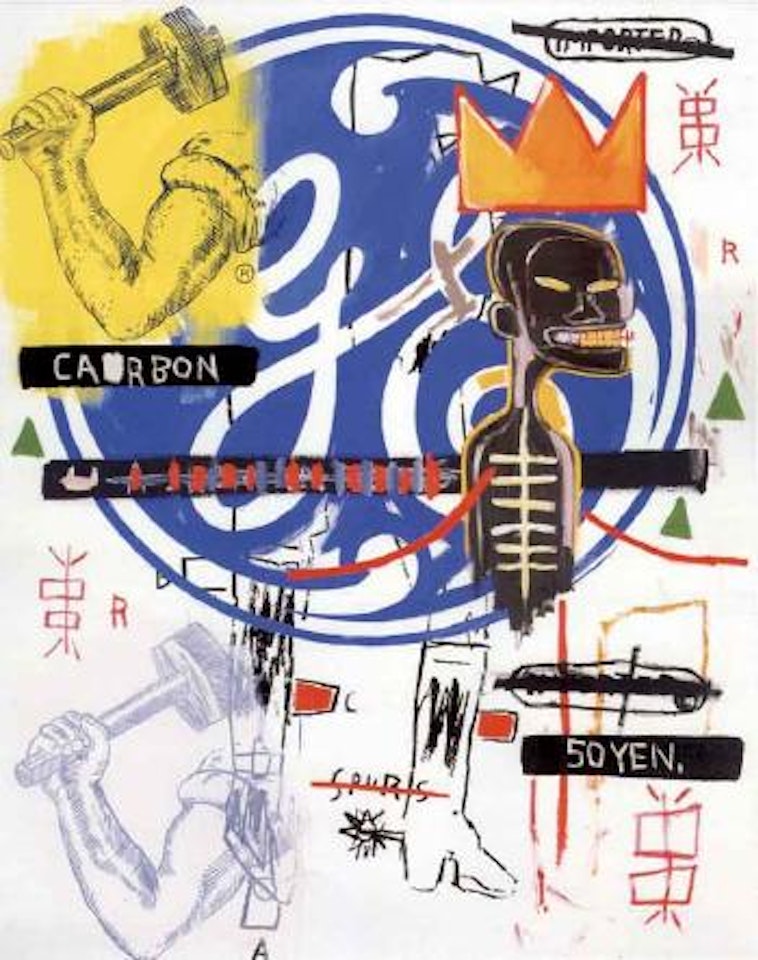 Untitled by Jean-Michel Basquiat by Andy Warhol