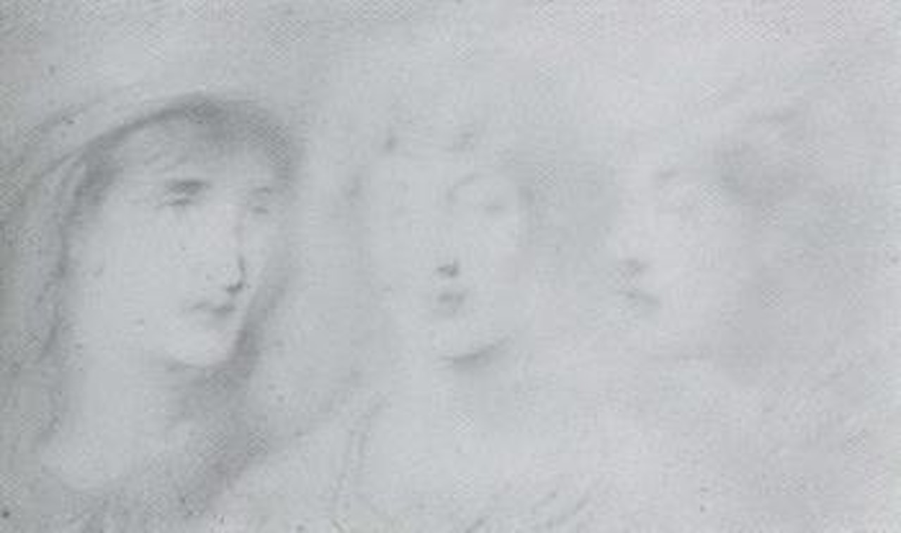 Three heads by Simeon Solomon