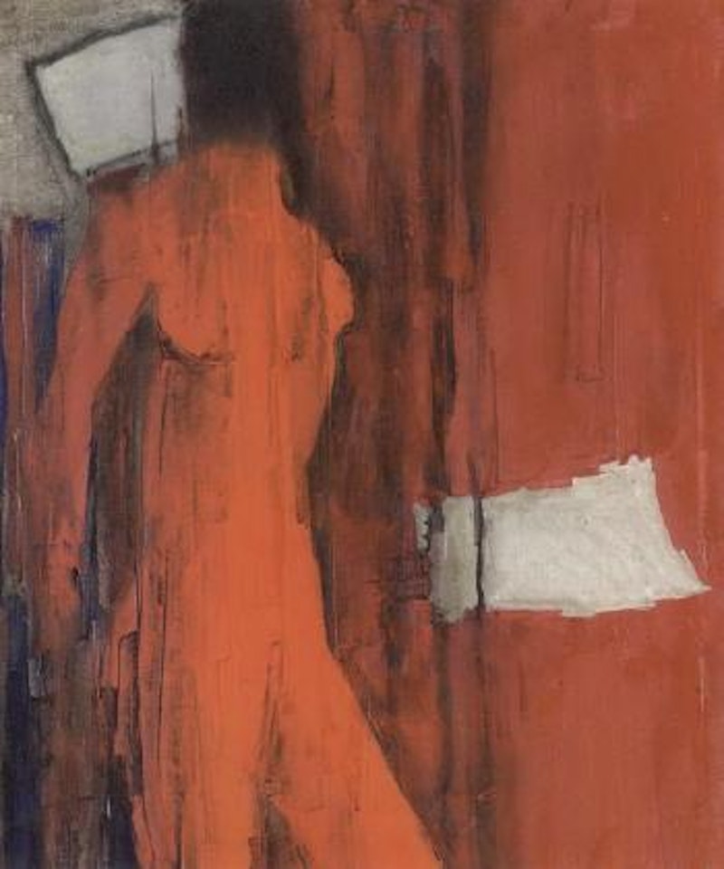 Distant sail by M.F. Husain