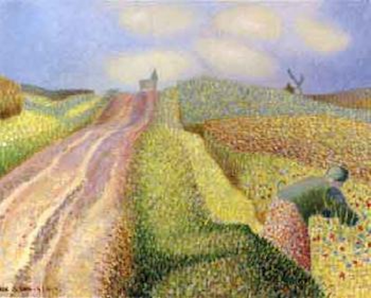 Country road, day in summer by Erik Olson