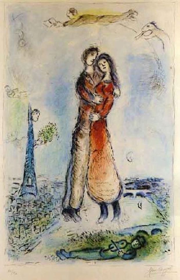 La joie by Marc Chagall