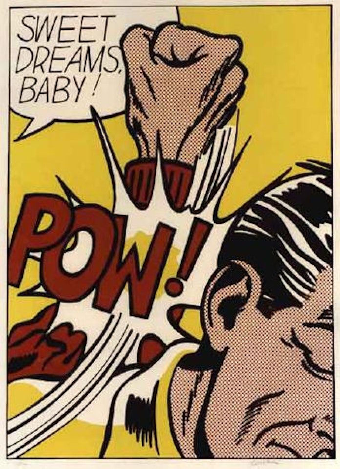 Sweet dreams, baby I by Roy Lichtenstein