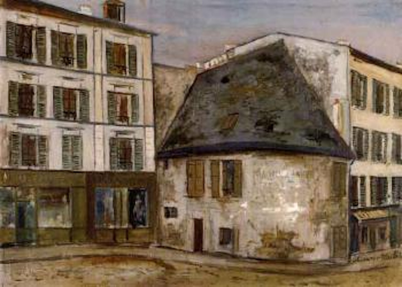 Maison a louer by Maurice Utrillo
