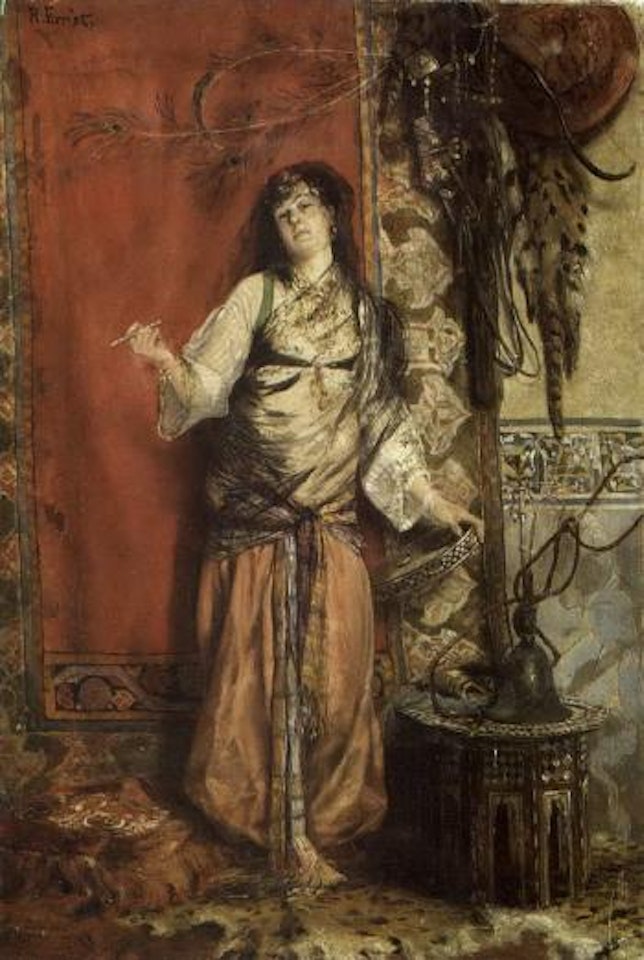 Odalisque by Rudolf Ernst