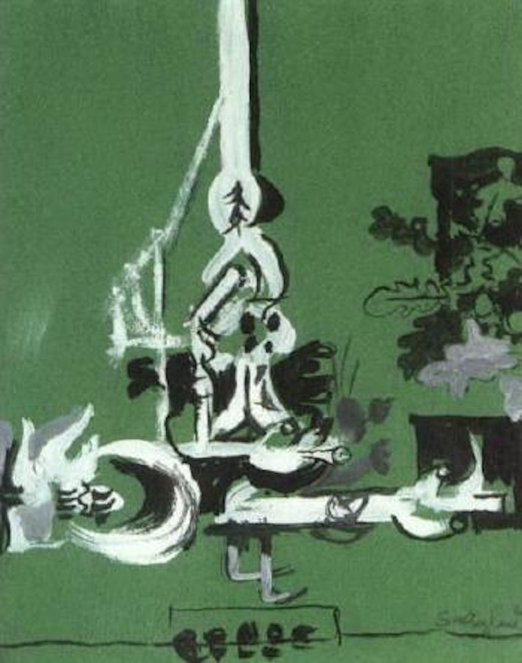 Hanging form by Graham Sutherland