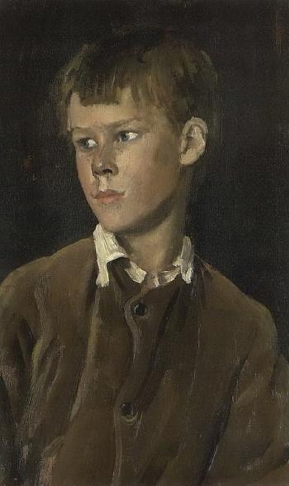 Portrait of Edwin, artist's son by Augustus Edwin John