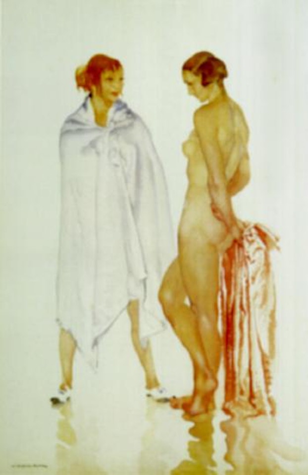 Conversation with Sand, Caprice by William Russell Flint