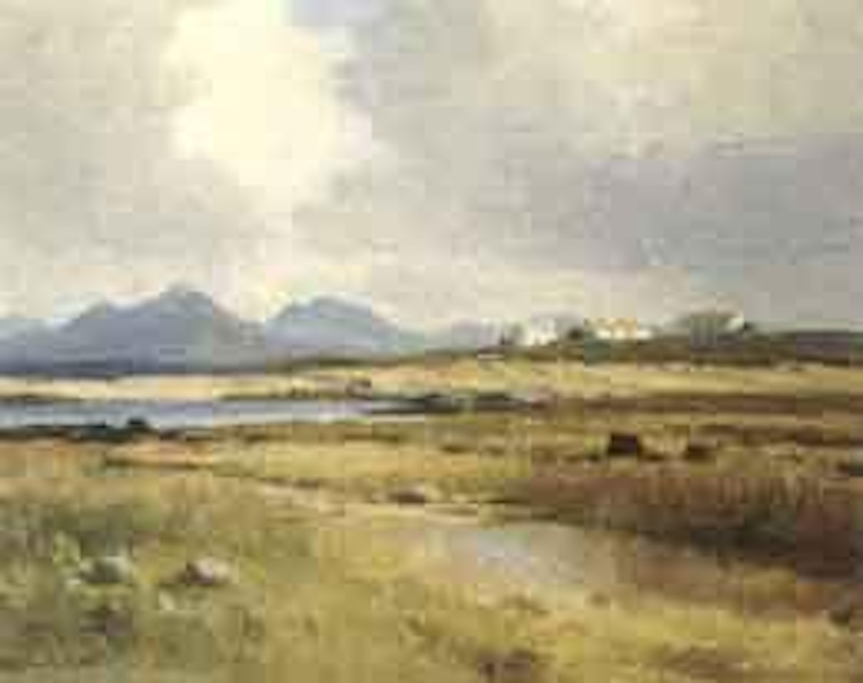 On Innishnee Island, Connemara by Maurice Canning Wilks