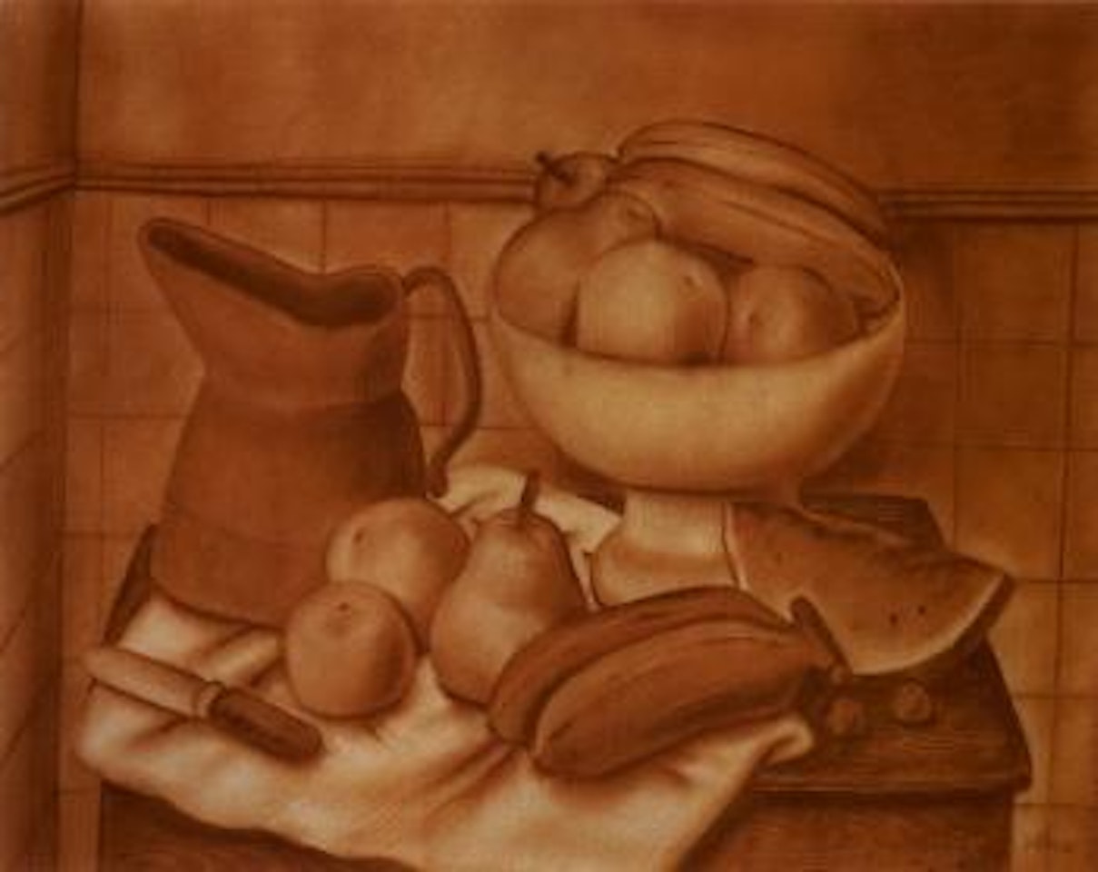 Still life by Fernando Botero