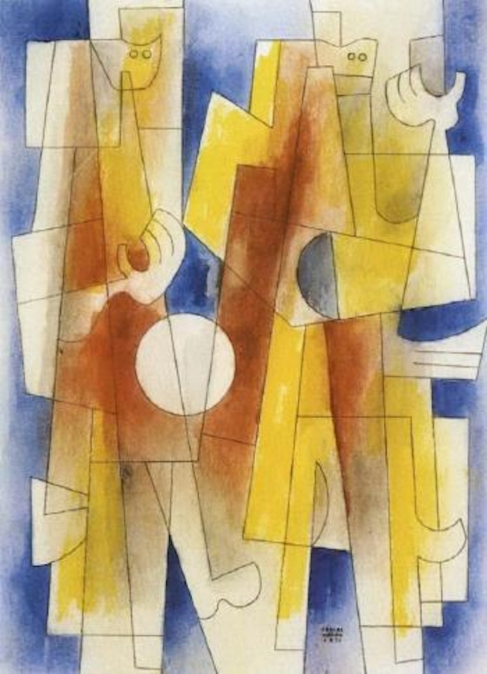 Standing figure by Carlos Mérida