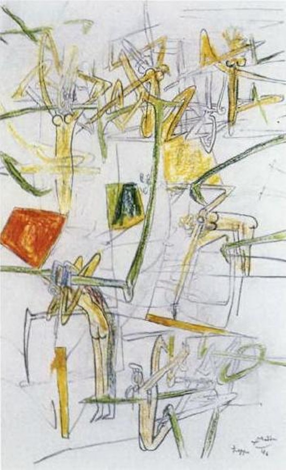 Untitled by Roberto Matta