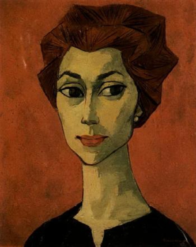 Retrato by Oswaldo Guayasamin