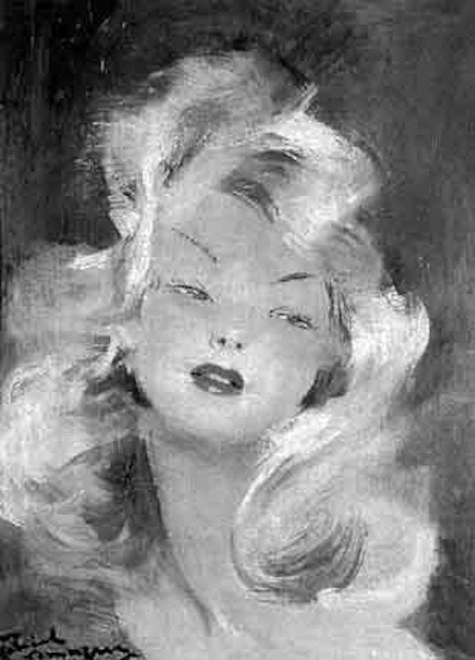 Portrait of a woman by Jean Gabriel Domergue