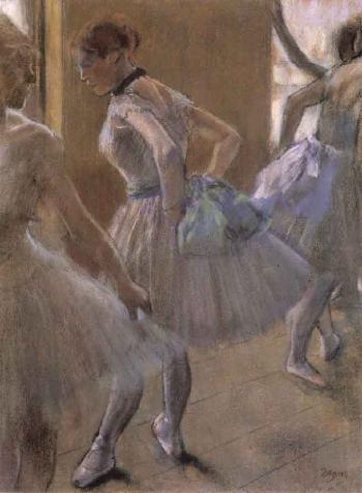 Preparation pour la classe by Edgar Degas