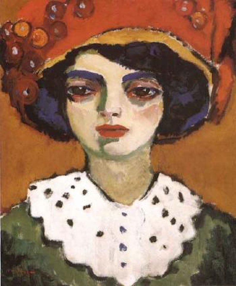 Jeune fille au chapeau by Kees van Dongen