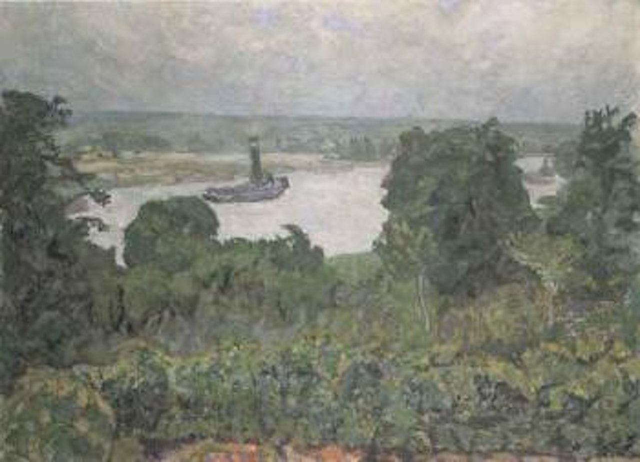 Remorqueurs sur la Seine by Pierre Bonnard