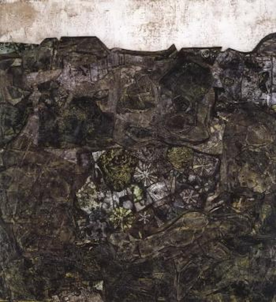 Jardin de milieu by Jean Dubuffet