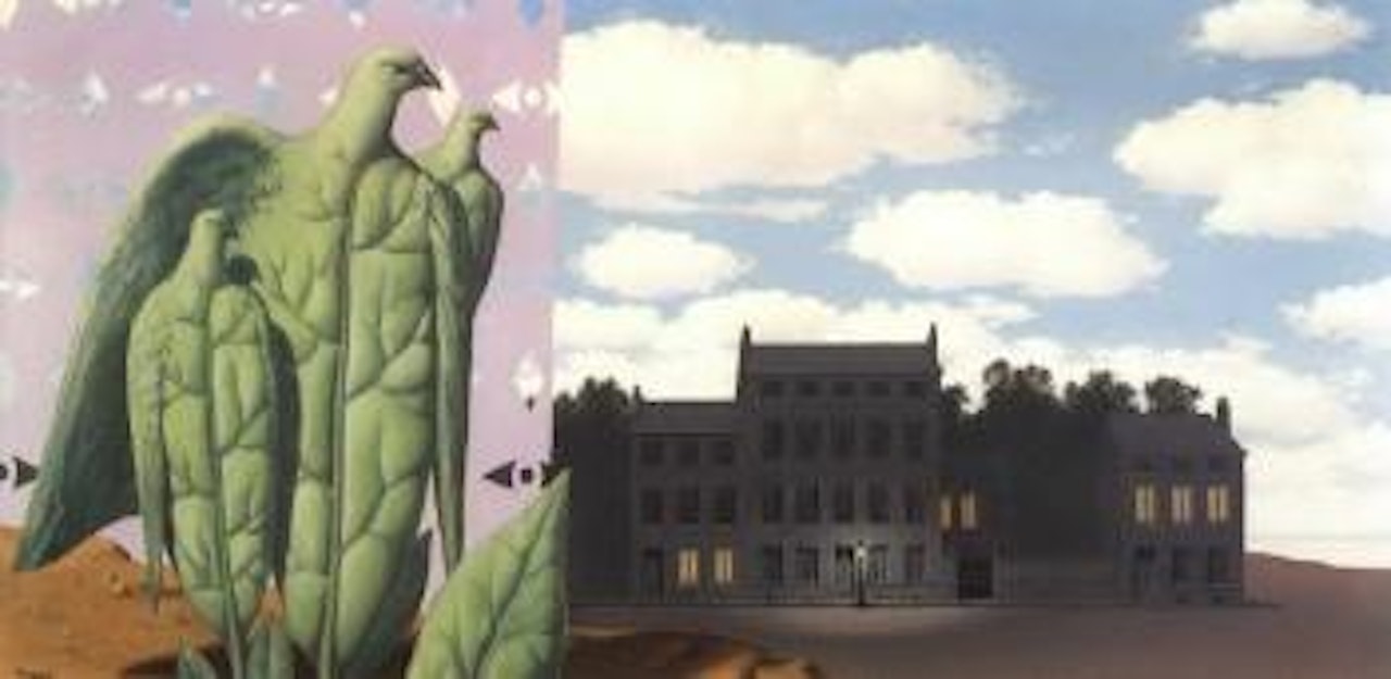 Le domaine enchante I by René Magritte