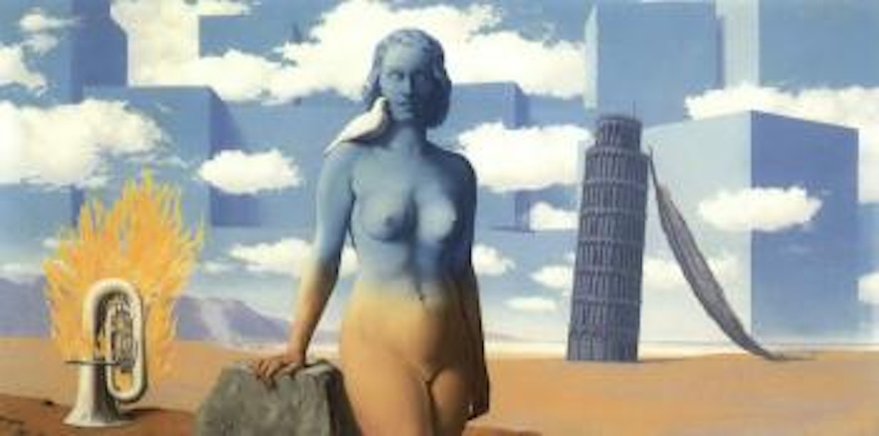 Le domaine enchante VI by René Magritte