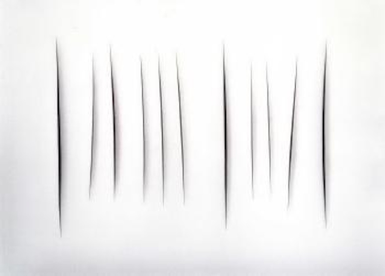 Concetto Spaziale Attese by Lucio Fontana