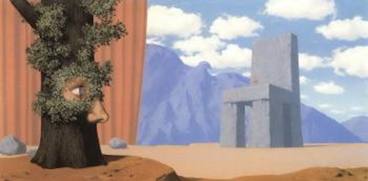 Le domaine enchante V by René Magritte