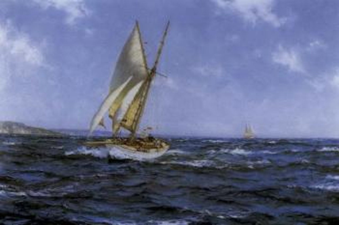 Sunny day's by Montague Dawson