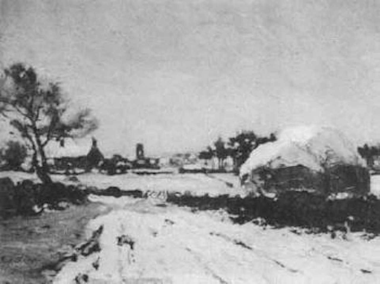 Early april, western road, Gorleston by Campbell Mellon