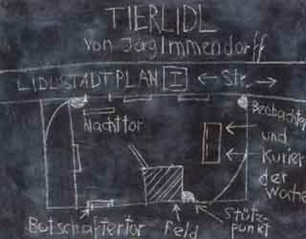 Tierlidl - eine Arbeitswoche von und mit J Immendorff by Jörg Immendorff