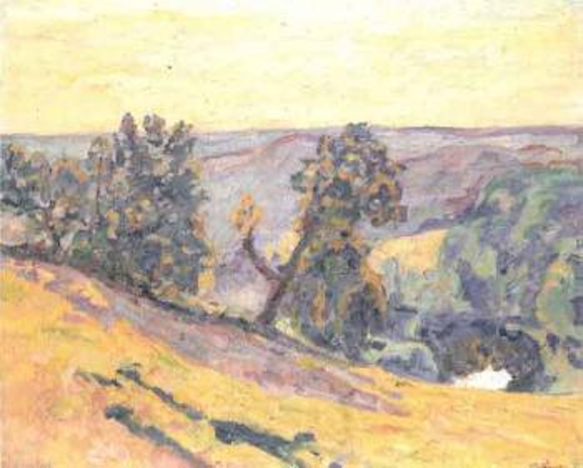 Le puy barriou, crozant by Armand Guillaumin
